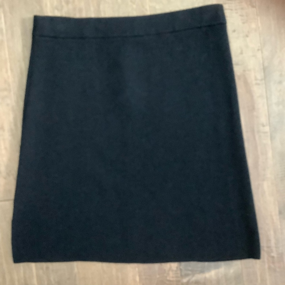 LOFT Elegant Black Stretch Skirt, Size S